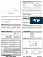 Monitor de Corrente Monofasico Manual de Instrucoes Ppi02 Rev.8