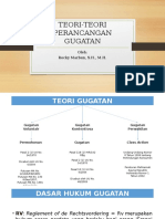 Teori-Teori Perancangan Gugatan