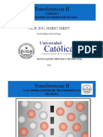 Unidad 1 &amp 2 Operaciones de Transferencia de Masa