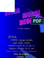 6.-Etica Moral Deontologia - Relaciones Humanas