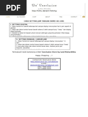 skmei 1295 manual
