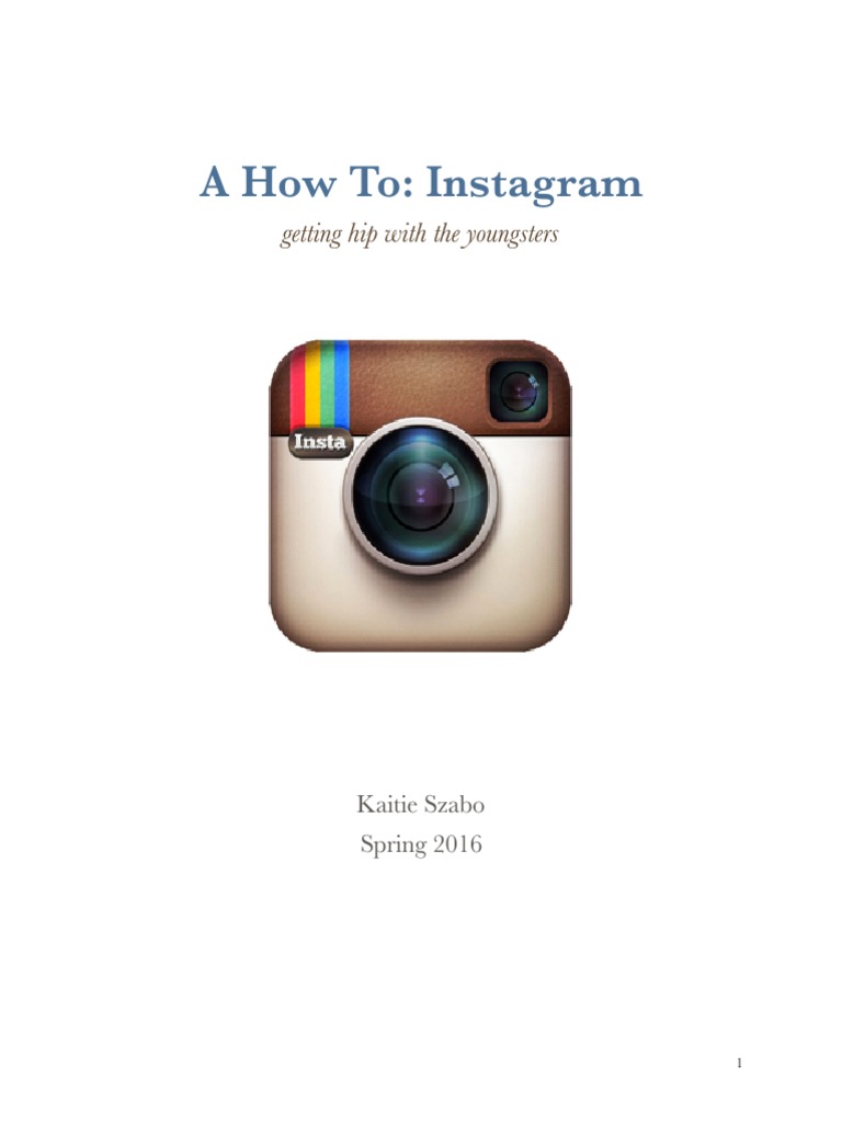 Instagram Guide for Engaging Youth | PDF | Media Sharing | Multimedia