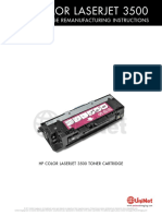Hp Color Laserjet 3500 Cartridge Rebuild Procedure
