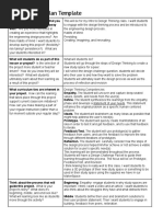 Maker Project Plan Template