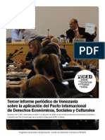Examen del Estado Venezolano ante el Comité de DESC