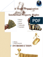 World Trade Organization & Intellectual Property Rights: History Gatt Patents Trademarks