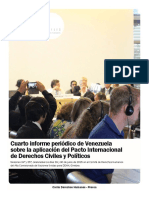 Examen del Estado Venezolano ante el Comité de Derechos Humanos de las Naciones Unidas 2015