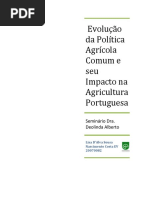 Política Agrícola Comum PAC 2013
