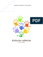 Kritische Reflectie