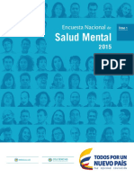 Encuesta Salud Mental Colombia 2015 Tomo I