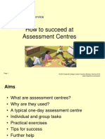 Assessment Centres 2010-11 Updated