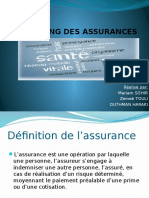 Marketing Des Assurances