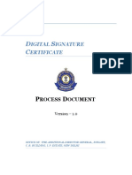 Digital Certificate Process Document v1