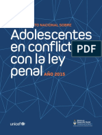 Protección de Adolescentes en Conflicto Con La Ley Penal