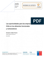 Oportunidades para La Empresa en Chile de Alimentos Funcionales