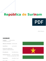 Surinam Diapositivas