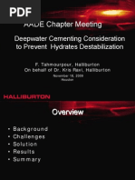 Halliburton Deepwater Cementing Powerpoint