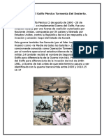 La Crisis en El Golfo Pérsico Tormenta Del Desierto