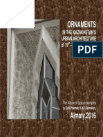 ORNAMENTS IN THE KAZAKHSTAN’S URBAN ARCHITECTURE of 19th – 21st CENTURIES