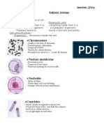 Biology AS Level Work - 1