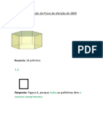 Correcção Da Prova de Aferição de Matemática 2009