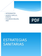 Estrategia Sanitarias