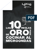 10 Reglas de Oro para Cocinar Al Microondas. Lekue