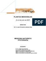 Fitoterapia y Plantas Medicinales