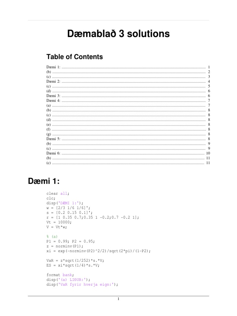 Risk DB 3 Solution | PDF