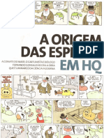 A Origem Das Espécies - Quadrinho