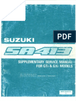 SA413 Workshop Manual