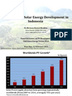 The Future of Solar Energy Development in Indonesia: Projections and Challenges