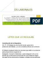 Derechos Laborales Estabilidad