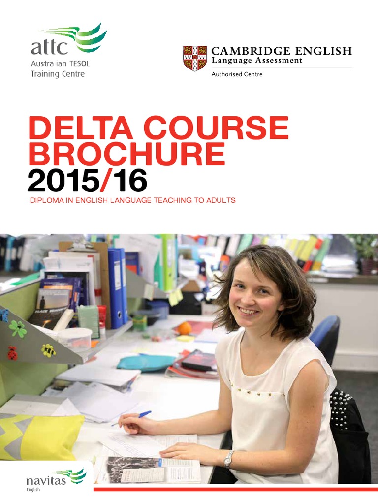 DELTA Course Overview and Fees 2015/16 | PDF | English As A Second Or ...