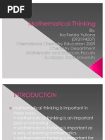 Download Mathematical Thinking by viioletta SN30874992 doc pdf