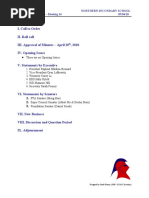 SAC Senate Agenda - Meeting 14