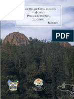 Libro El Parque Mineral del Chico, Hidalgo