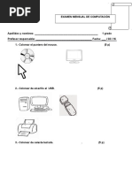 Exámenes de Computación para Primaria | PDF | Ventana (informática ...