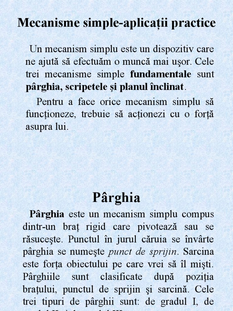 Sistemul de Parghii in Corpul Uman | PDF
