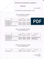 Quiz I&II and Mid-Sem Exam Schedule_2016