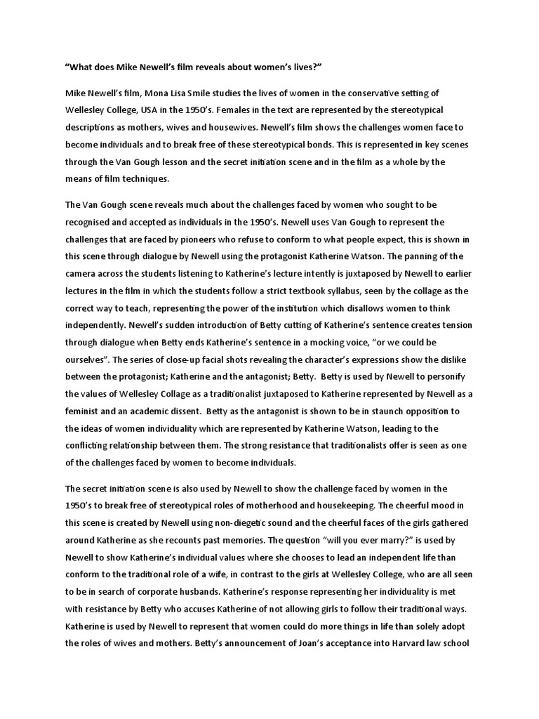 mona lisa essay