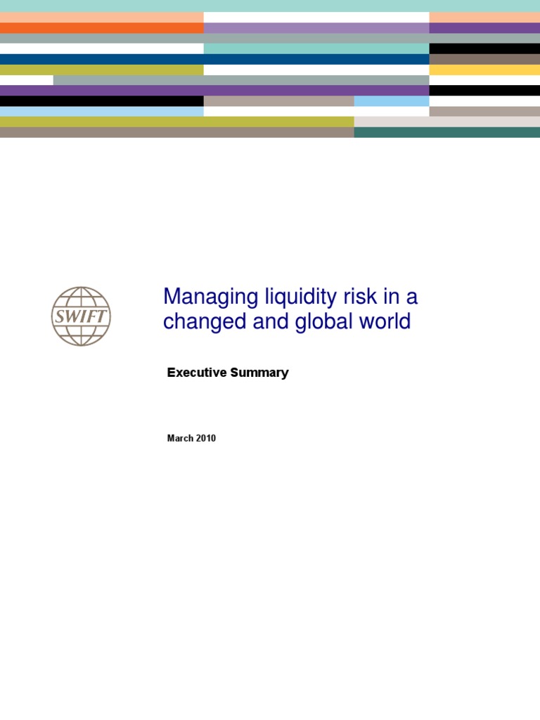 Managing Liquidity Risk Executive Summary | PDF | Market Liquidity ...