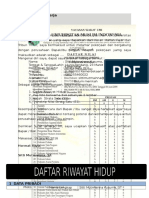 Lamaran Kerja Teknik Perencanaan Wilayah