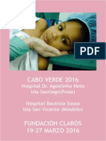 Viaje Humanitario Cabo Verde 2016