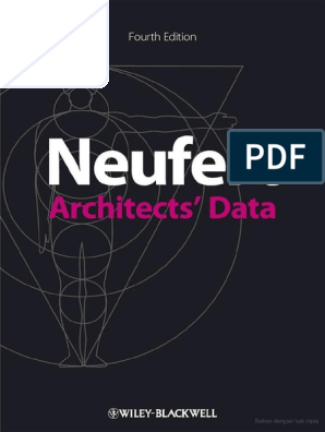 Neufert Architects Data Fourth Edition by Wiley Blackwell PDF | PDF