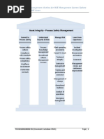 Process Safety Management Outline