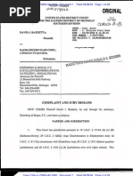 Bazzetta v. Daimler AG - Complaint