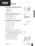 Geometry Chapter 3 Worksheets