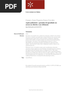 TESE Apoio Judiciario