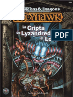 AD&D - Greyhawk - Aventura - Las Tumbas Perdidas - 2 - La Cripta de Lyzandred El Loco